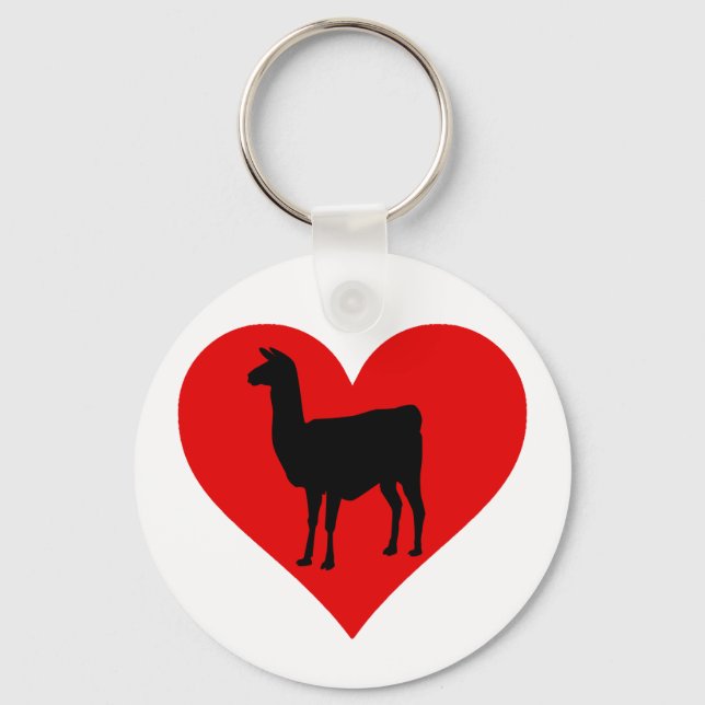 Llavero Llama amor (Anverso)