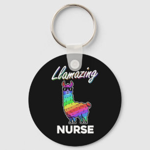 Llavero Llama camiseta llamando a enfermera Guay de arcoir