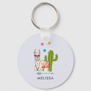 Llavero Llama de Guay con gafas de sol con forma de corazó