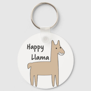 Llavero Llama feliz