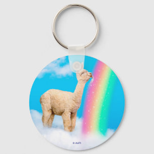 Llavero Llama Licando Arcoiris