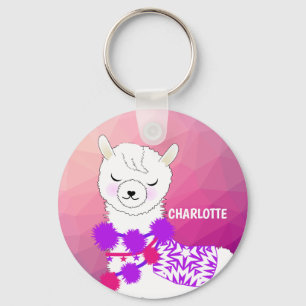 Llavero Llama personalizada