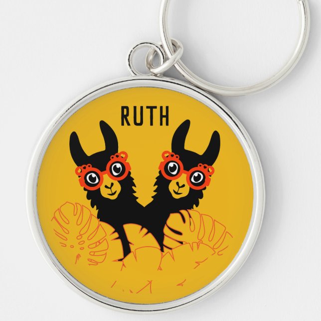 Llavero Llama Sisters (Frente)