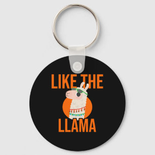 Llavero Llama Unicorn Lama tendencias animales diciendo re