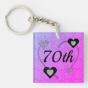 Llavero Llamada especial de cumpleaños 70