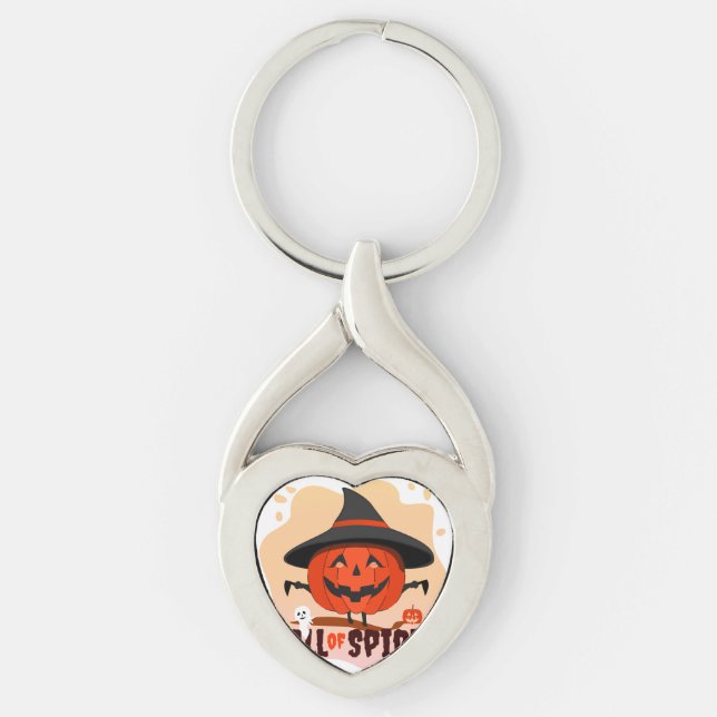 Llavero Llamado de Espíritu de Halloween (Anverso)