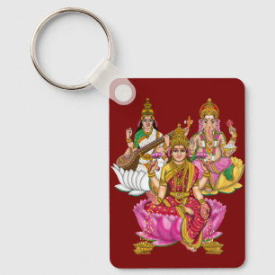 Llavero Llamador de Lakshmi Ganesha