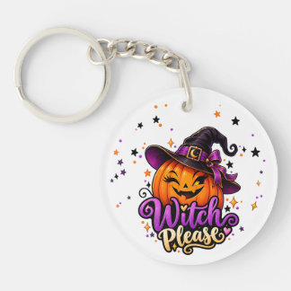 Llavero Llamadora de brujas calabaza de Halloween adorable