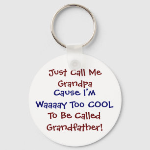 Llavero Llámame Abuelo Guay Abuelo Keychain
