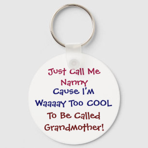 Llavero Llámame Nianny Guay Abuela Keychain