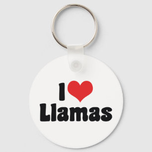 Llavero Llamas del Corazón que Amo