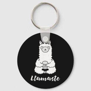Llavero Llamaste - Regalo para amantes de yoga lindos, Lla
