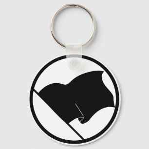 Llavero Llano púrpura verde negro de la bandera ningún