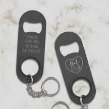Llave abrebotellas personalizado como favor de bod