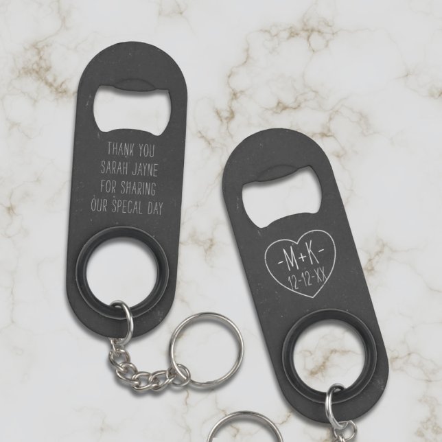 Llavero Llave abrebotellas personalizado como favor de bod (Subido por el creador)