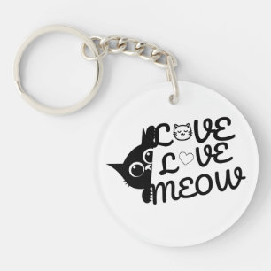 Llavero Llave Amor Gato Adorable Amante de Gatos – Kaw Div