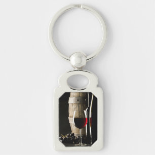 Llavero Llave cadena de amante del vino