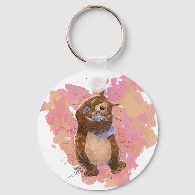 Llavero Llave Cadenilla del Oso Grande (Anverso)