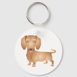 Llavero Llave Cadenita Perro Cachorro Dachshund