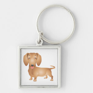 Llavero Llave Cadenita Perro Cachorro Dachshund