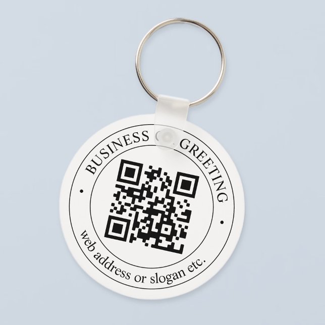 Llavero Llave de cadena con código QR cargado (Subido por el creador)
