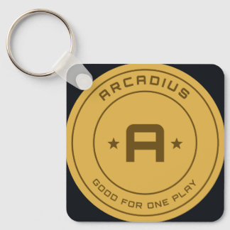 Llavero Llave de cadena con token de arcade Arcadius