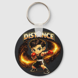 Llavero Llave de Cadenita de Chibi Dojo Distancia y Tiempo