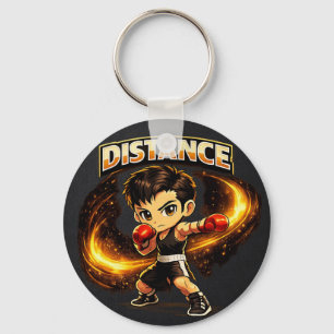 Llavero Llave de Cadenita de Chibi Dojo Distancia y Tiempo