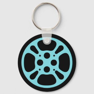Llavero Llave de carrete / Llave de película (azul)