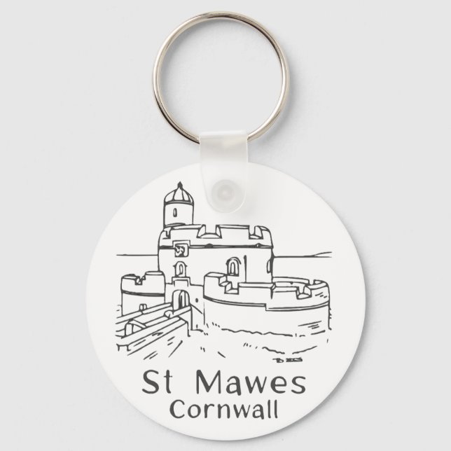 Llavero Llave de Castillo de St Mawes (Anverso)