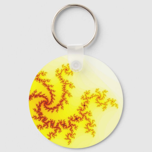 Llavero Llave de Dragón Amarillo (Anverso)