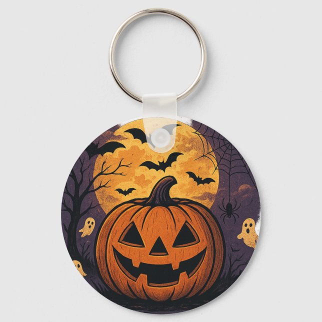 Llavero llave de Halloween (Anverso)