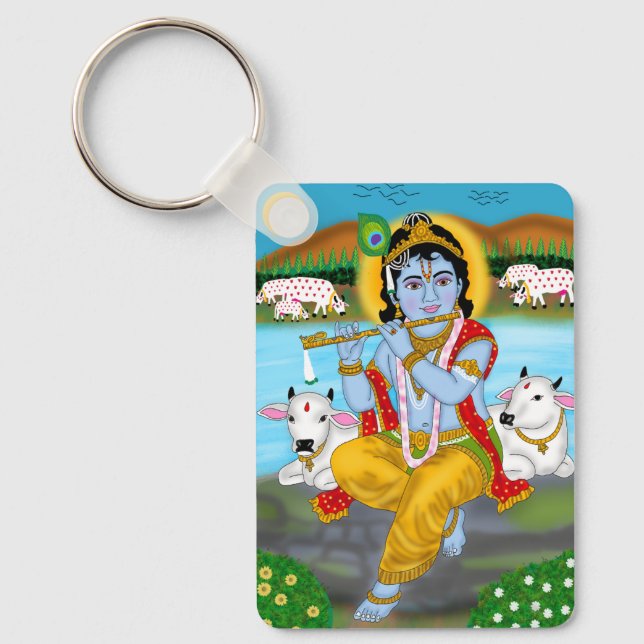 Llavero Llave de Krishna  (Anverso)