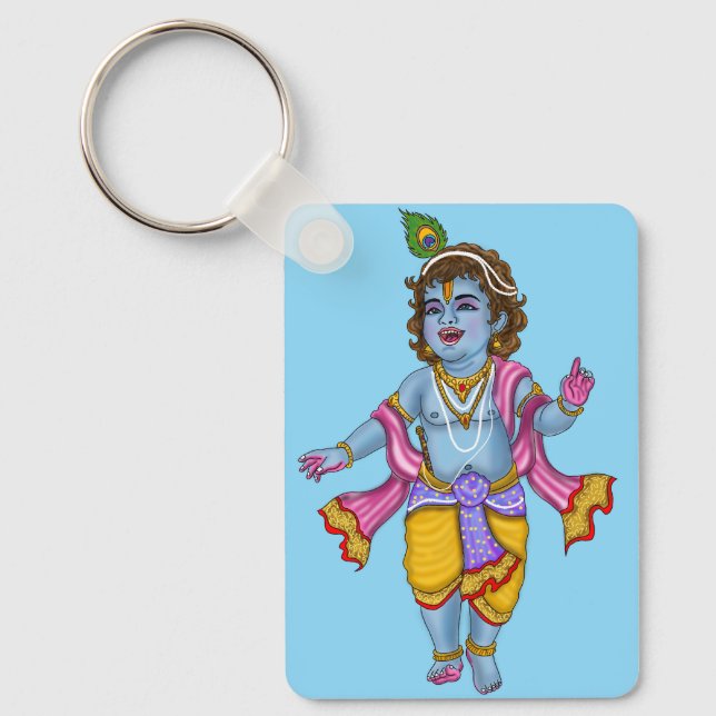 Llavero Llave de Krishna (Anverso)