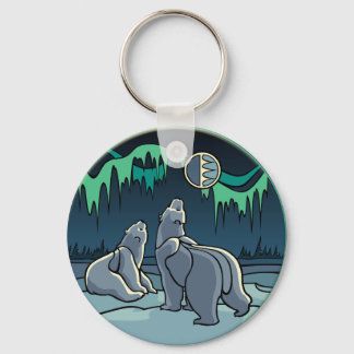 Llavero Llave de la llave del oso polar regalo del oso de
