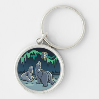 Llavero Llave de la llave del oso polar regalo del oso de 