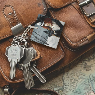 Llavero Llave de libélula de invierno steampunk victoriana