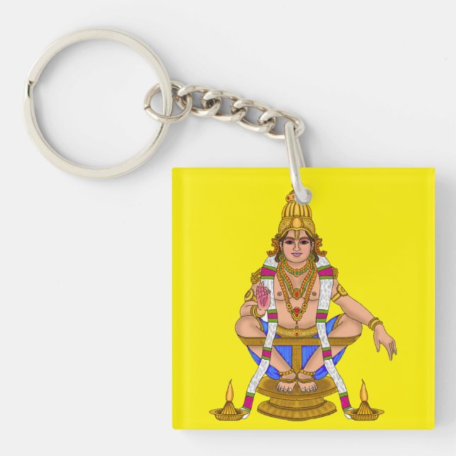 Llavero Llave de Lord Ayyappan (Frente)