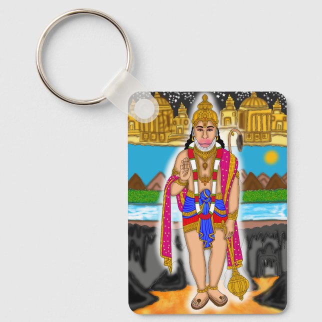 Llavero Llave de Lord Hanuman (Anverso)