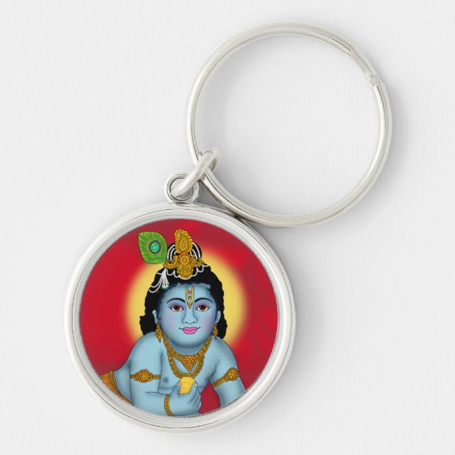 Llavero Llave de Lord Krishna (Frente)