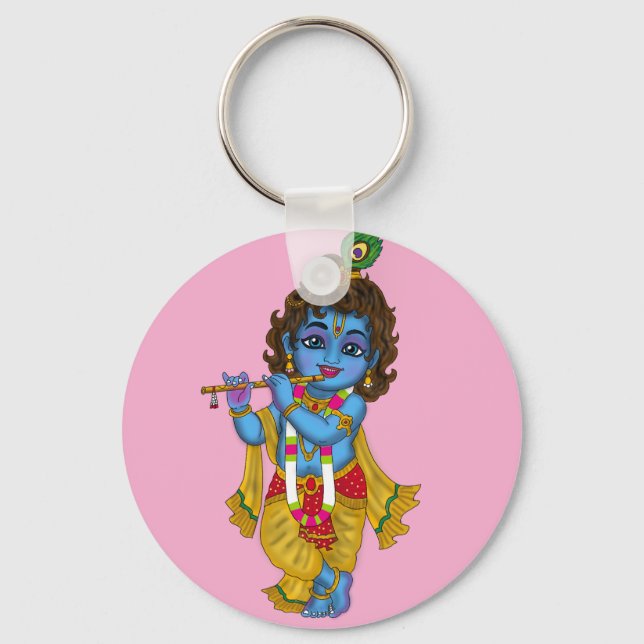 Llavero Llave de Lord Krishna (Anverso)