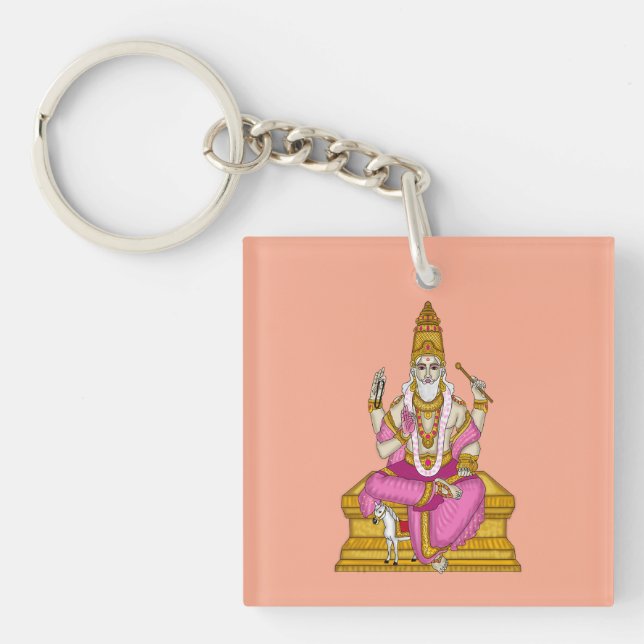 Llavero Llave de Lord Shukra Dev (Frente)