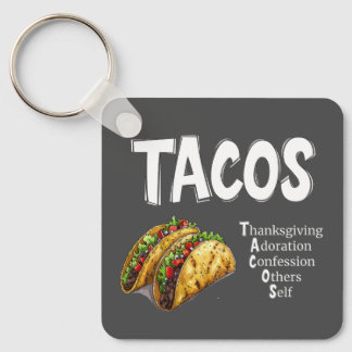 Llavero Llave de oración TACOS