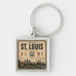 Llavero Llave de St Louis Ruta 66