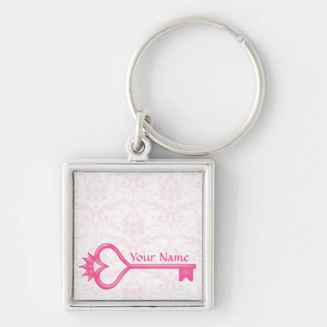 Llavero Llave del corazón de la corona (Frente)