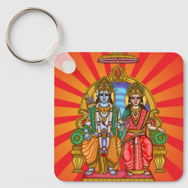Llavero Llave divina de Sita Ram (Anverso)