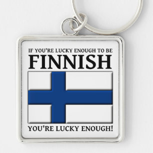 Llavero Llave Fortuna De Ser Finlandés