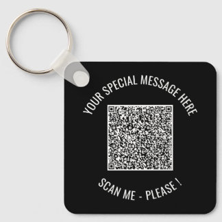 Llavero Llave Mensaje Especial Código QR Regalo Sorpresa