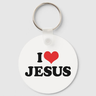 Llavero Llave para Cadenas Amo a Jesús