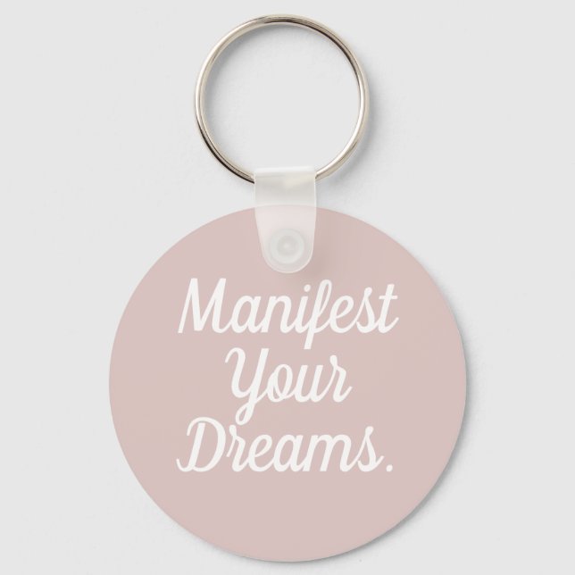 Llavero Llave para Manifestar tus Sueños (Anverso)